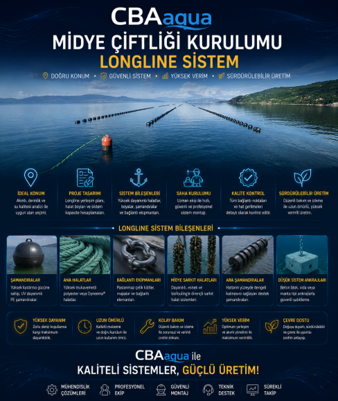 MİDYE ÇİFLİĞİ KURULUMU